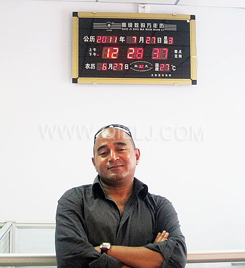 2011年7月25日，外國友人參觀考察我公司！明經(jīng)理等接待并陪同參觀！(圖3)